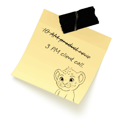 sticky notes